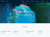 helmuthklotz.de Webseite Vorschau