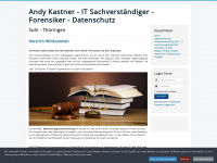 andykastner.de Webseite Vorschau