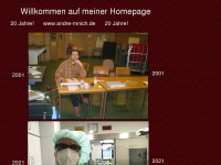 andre-mnich.de Webseite Vorschau
