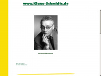 klaus-schmidts.de Webseite Vorschau
