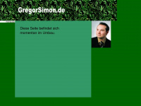 gregorsimon.de Webseite Vorschau