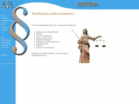 justitia24.de Webseite Vorschau