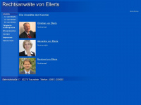 rechtsanwaelte-von-ellerts.de Webseite Vorschau