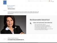 anwaltskanzlei-kurt.de Webseite Vorschau