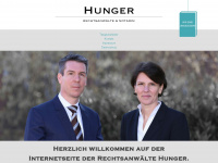 rechtsanwalt-hunger.de Webseite Vorschau