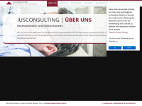 iusconsulting.de Webseite Vorschau