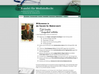 medizinrecht-ra-mohr.de Webseite Vorschau