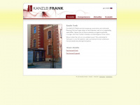 kanzleifrank.de Webseite Vorschau