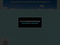 apostolische-gemeinde-des-saarlandes.de Webseite Vorschau