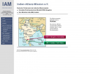 indien-allianz-mission.de Webseite Vorschau