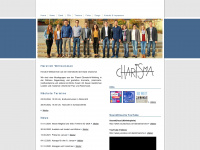band-charisma.de Webseite Vorschau