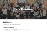 fetz-domino.de Webseite Vorschau