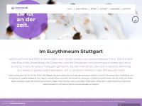 eurythmeumstuttgart.de Webseite Vorschau