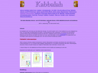 kabbalah.de Webseite Vorschau