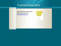 traumdeutungonline.de Webseite Vorschau