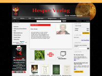 hesper-verlag.de Webseite Vorschau