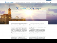 scientologyreligion.de Webseite Vorschau