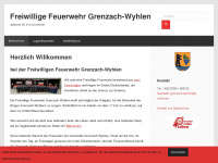feuerwehr-grenzach-wyhlen.de Webseite Vorschau