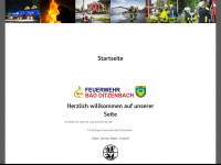 feuerwehr-badditzenbach.de Webseite Vorschau