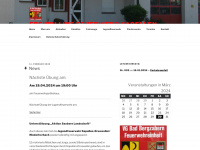 ffw-kapellen-drusweiler.de Webseite Vorschau