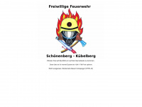 feuerwehr-schoenenberg-kuebelberg.de Webseite Vorschau