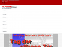feuerwehr-weilerbach.de Webseite Vorschau