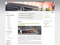 ff-eisenberg.de Webseite Vorschau