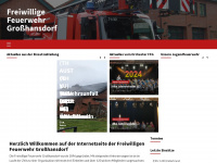 feuerwehr-grosshansdorf.de Webseite Vorschau
