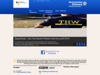 thw-grimma.de Webseite Vorschau