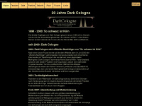 dark-cologne.de Webseite Vorschau