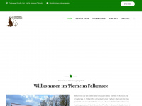 tierheim-falkensee.de Webseite Vorschau