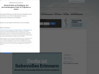 doolia.de Webseite Vorschau