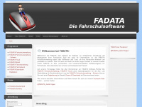 fadata.de Webseite Vorschau