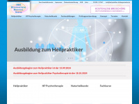 heilpraktiker-bildungsstaette.de Webseite Vorschau
