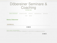 doebereiner-coaching.de Webseite Vorschau
