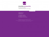 monika-preusche.de Webseite Vorschau