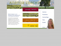 ananda-coaching.de Webseite Vorschau