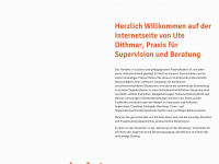 supervision-dithmar.de Webseite Vorschau