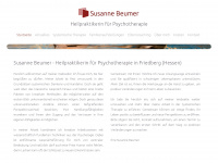 susanne-beumer.de Webseite Vorschau