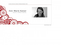 ann-marie-kaiser.de Webseite Vorschau