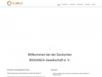 deutschebiodanzagesellschaft.de Webseite Vorschau