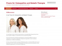osteopathie-berlin.de Webseite Vorschau