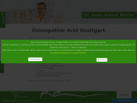 osteopathie-arzt-stuttgart.de Webseite Vorschau
