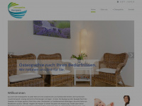 osteopathie-kempers.de Webseite Vorschau