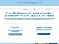 osteopathiepraxis-hamburg.de Webseite Vorschau
