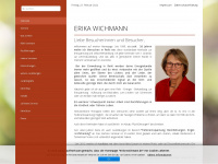 erika-wichmann.de Webseite Vorschau