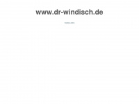 dr-windisch.de Webseite Vorschau