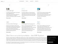 plenty-design.de Webseite Vorschau