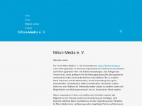 nihonmedia.de Webseite Vorschau