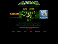 adrian-page.de Webseite Vorschau